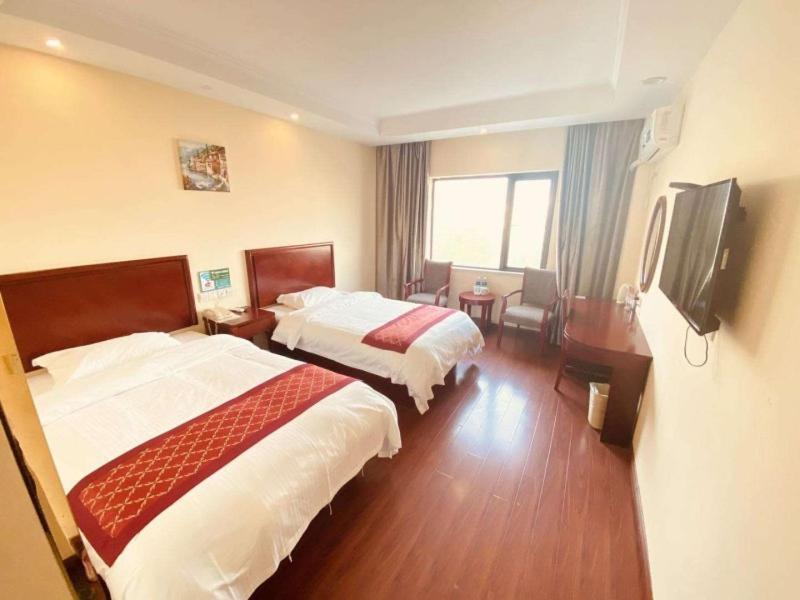 Greentree Inn Huai'An Bus Station Golden Eagle Xinya Huaihai Road Business Hotel Exterior foto